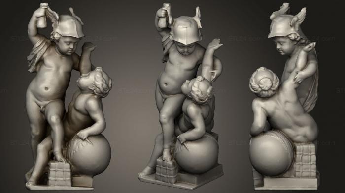 Статуи античные и исторические (Статуя 06 006, STKA_1724) 3D модель для ЧПУ станка