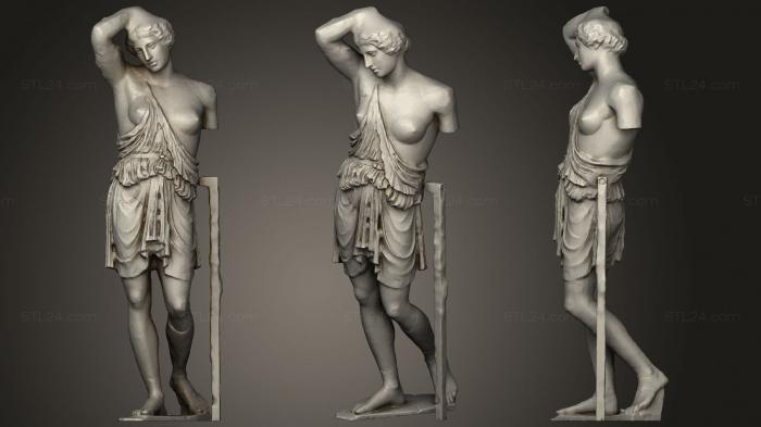 Статуи античные и исторические (Статуя 06 008, STKA_1726) 3D модель для ЧПУ станка