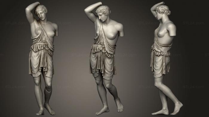 Статуи античные и исторические (Статуя 06 011, STKA_1728) 3D модель для ЧПУ станка