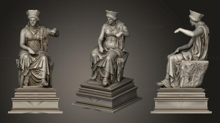 Статуи античные и исторические (Статуя 06 012, STKA_1729) 3D модель для ЧПУ станка