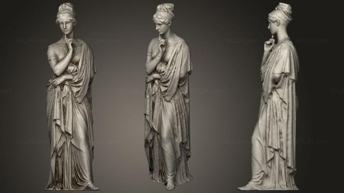 Статуи античные и исторические (Статуя 06 013, STKA_1730) 3D модель для ЧПУ станка