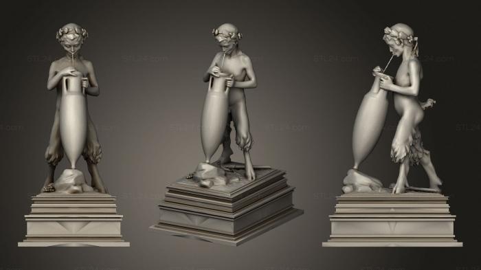 Статуи античные и исторические (Статуя 06 018, STKA_1735) 3D модель для ЧПУ станка