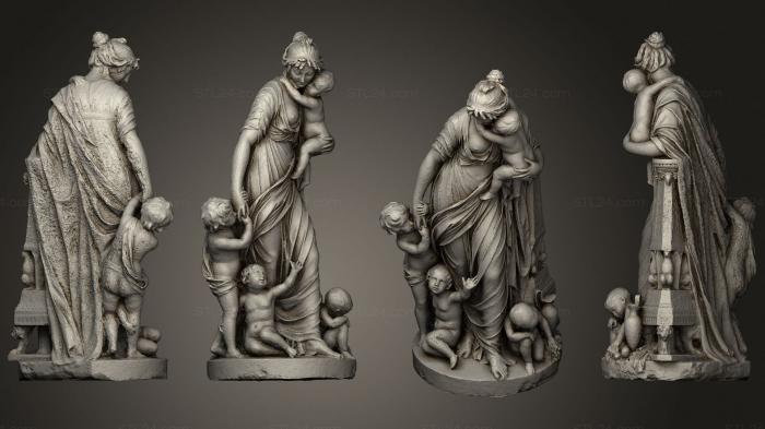 Statues antique and historical (The Charity, STKA_1741) 3D models for cnc