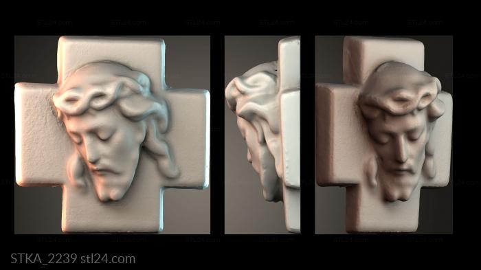 Статуи античные и исторические (STKA_2239) 3D модель для ЧПУ станка