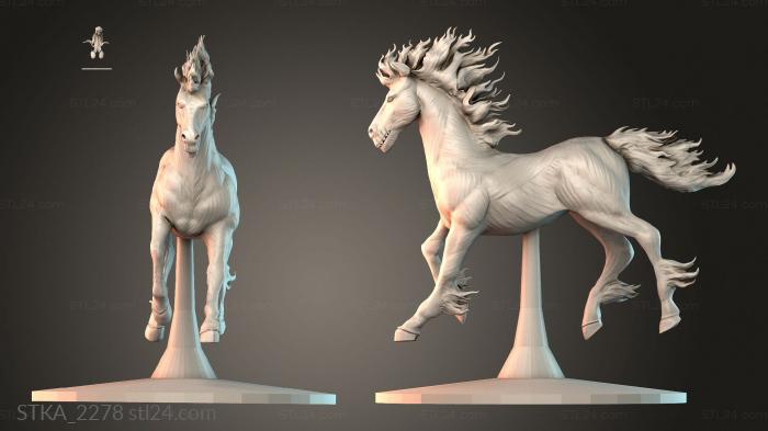 Статуи античные и исторические (STKA_2278) 3D модель для ЧПУ станка