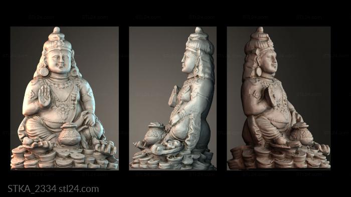 Статуи античные и исторические (STKA_2334) 3D модель для ЧПУ станка