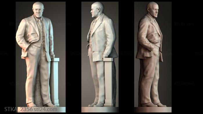 Статуи античные и исторические (STKA_2356) 3D модель для ЧПУ станка