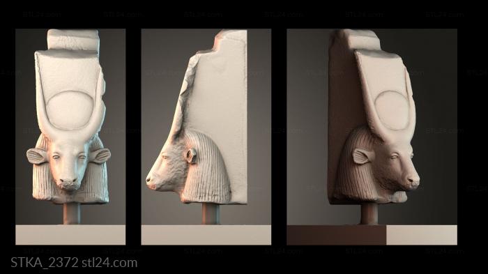Статуи античные и исторические (STKA_2372) 3D модель для ЧПУ станка