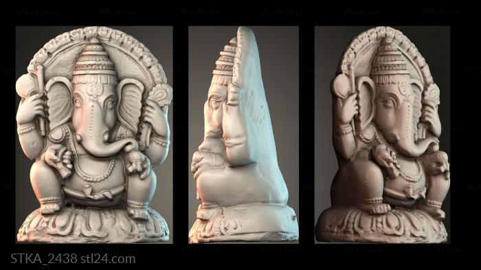 Статуи античные и исторические (STKA_2438) 3D модель для ЧПУ станка