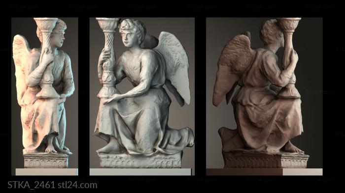 Статуи античные и исторические (STKA_2461) 3D модель для ЧПУ станка