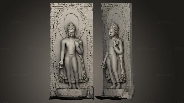 Статуэтки Будда (Будда 10 века, STKBD_0001) 3D модель для ЧПУ станка