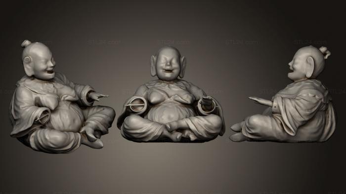 Статуэтки Будда (Пагода женская фигура, STKBD_0056) 3D модель для ЧПУ станка