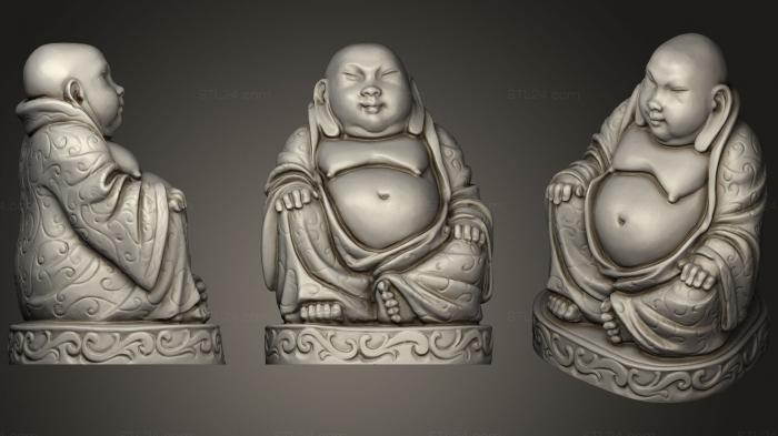 Buddha Hi Res Statue (Flat Bottom)