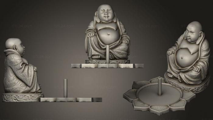 Статуэтки Будда (Будда 2 2, STKBD_0133) 3D модель для ЧПУ станка