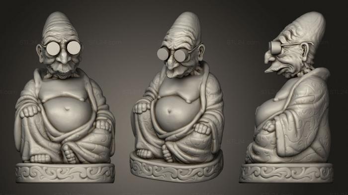 Buddha figurines (Buddha Farnsworth, STKBD_0136) 3D models for cnc
