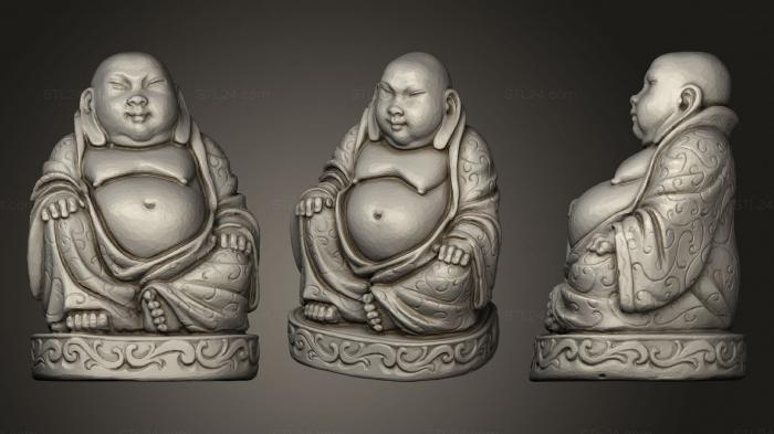 Buddha figurines (Buddha Statue, STKBD_0141) 3D models for cnc