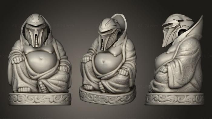 Buddha figurines (Cylon Buddha (Battlestar Galactica Tv Movies Collection), STKBD_0146) 3D models for cnc
