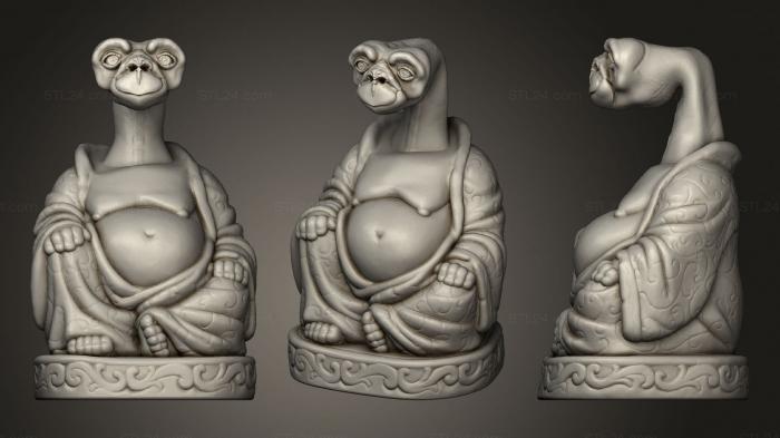 Статуэтки Будда (Э.т. Будда (Коллекция телефильмов), STKBD_0150) 3D модель для ЧПУ станка