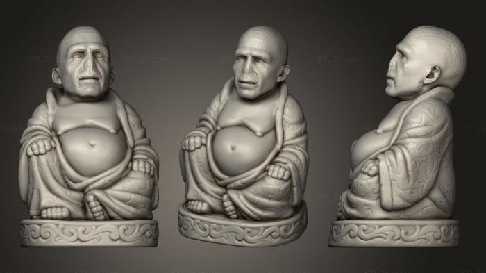 Buddha figurines (Voldemort Buddha (Tv Movie Collection), STKBD_0190) 3D models for cnc
