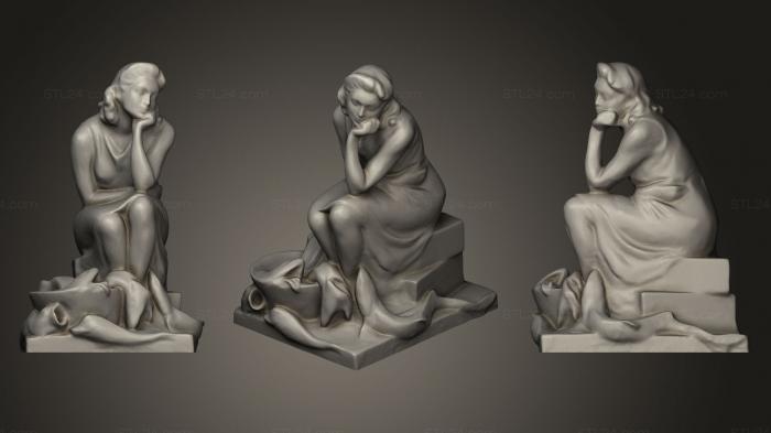 Statues of famous people (La vendedora de pescado, STKC_0203) 3D models for cnc