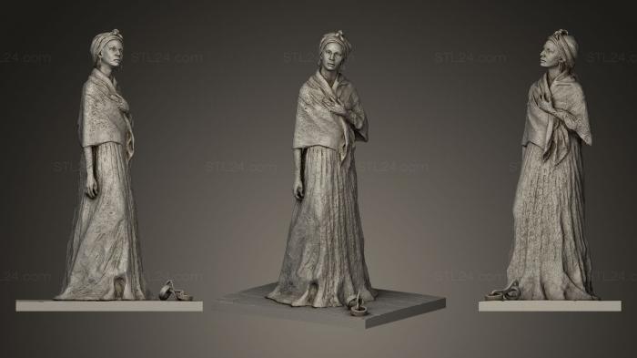 Statues of famous people (Marthe Adlade Modeste Testas 4, STKC_0211) 3D models for cnc