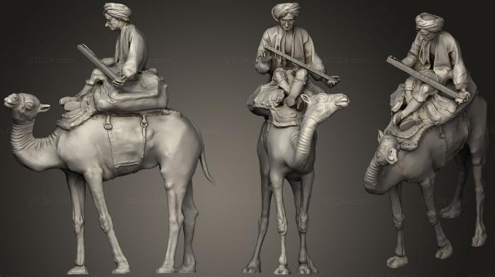 Statues of famous people (Jean Pierre Petit En Egypte, STKC_0303) 3D models for cnc