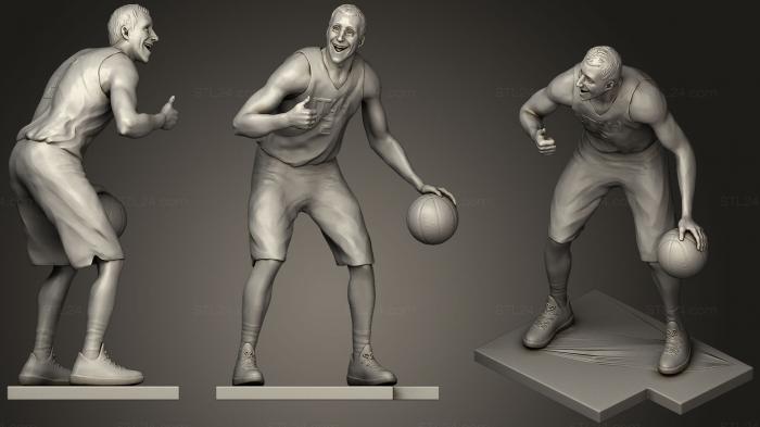 Статуэтки известных личностей (Статуя джинглина Джо Инглза, STKC_0304) 3D модель для ЧПУ станка