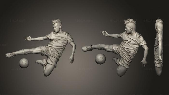 Statues of famous people (Football 2, STKC_0355) 3D models for cnc