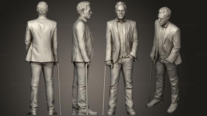 Statues of famous people (MD House1, STKC_0388) 3D models for cnc