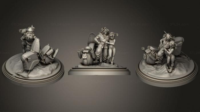 Statues of famous people (Yamchaandbulma, STKC_0418) 3D models for cnc