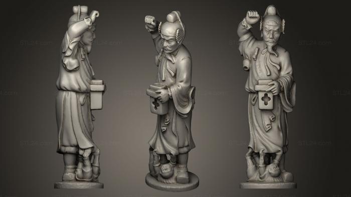 Antique Chinese ivory man
