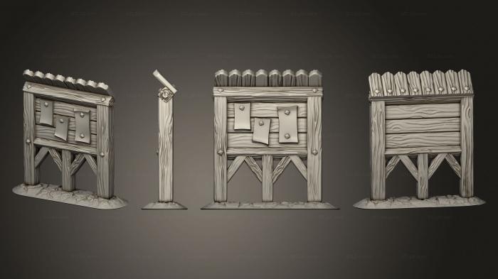 Египетские статуи и рельефы (Бритеминис 2, STKE_0119) 3D модель для ЧПУ станка