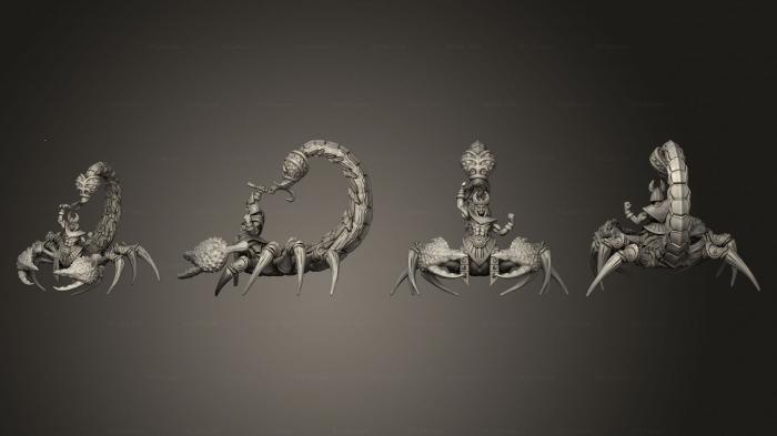 Египетские статуи и рельефы (Тело Всадника А, STKE_0212) 3D модель для ЧПУ станка