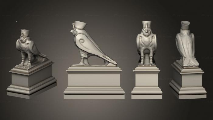 Египетские статуи и рельефы (Статуя 07, STKE_0267) 3D модель для ЧПУ станка