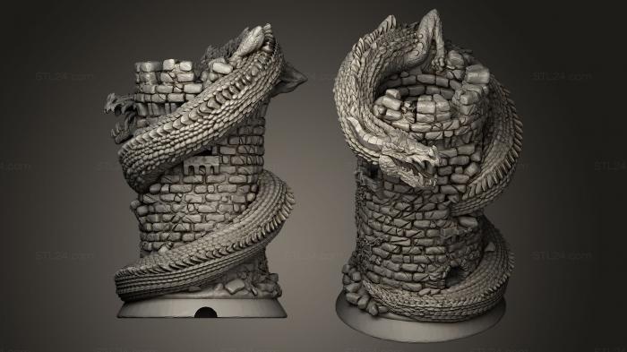 Dragon Rook for 3D Printing2