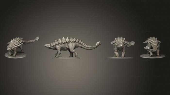 Ankylosaurus Walk
