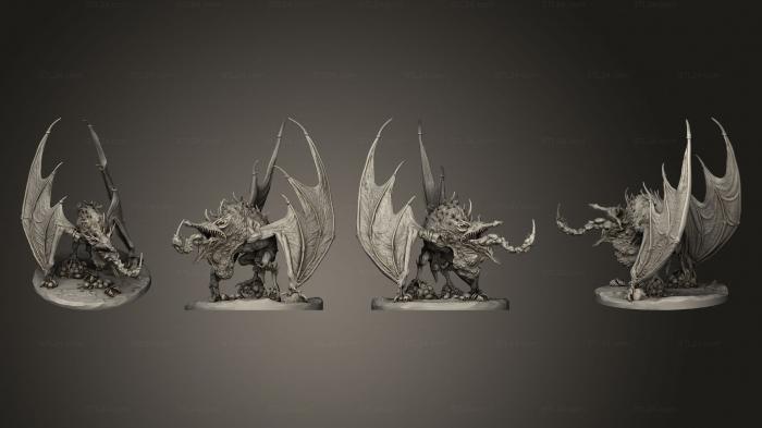 Figurines of griffins and dragons (Cryptstalkers Pose 1, STKG_0306) 3D models for cnc