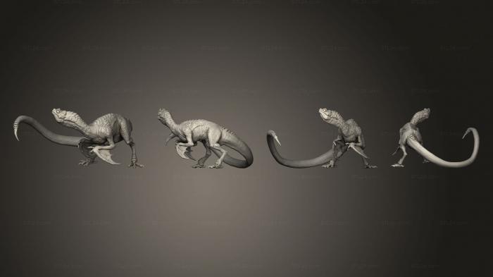 Figurines of griffins and dragons (Dragonborn Kriv 01, STKG_0336) 3D models for cnc