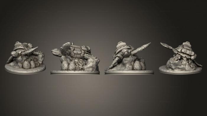 Figurines of griffins and dragons (Eel Mount 005, STKG_0349) 3D models for cnc
