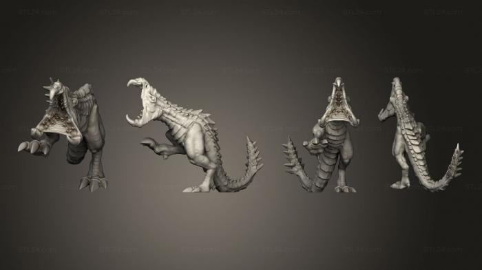 Figurines of griffins and dragons (Ethereal Marauder Claw Attack Large, STKG_0353) 3D models for cnc