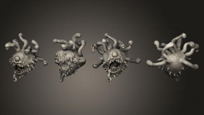 Figurines of griffins and dragons (Eye Tyrant Zombie Large, STKG_0357) 3D models for cnc