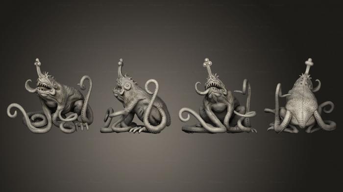 Статуэтки грифоны и драконы (Лягушка - Бегемот Огромная, STKG_0368) 3D модель для ЧПУ станка
