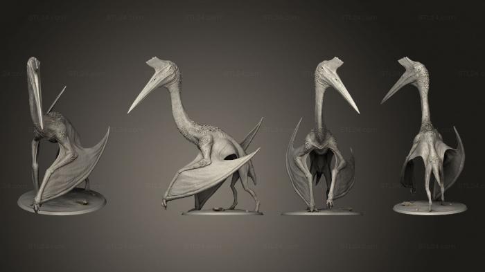 Figurines of griffins and dragons (Quetzalcoatlus Alone Complete, STKG_0440) 3D models for cnc