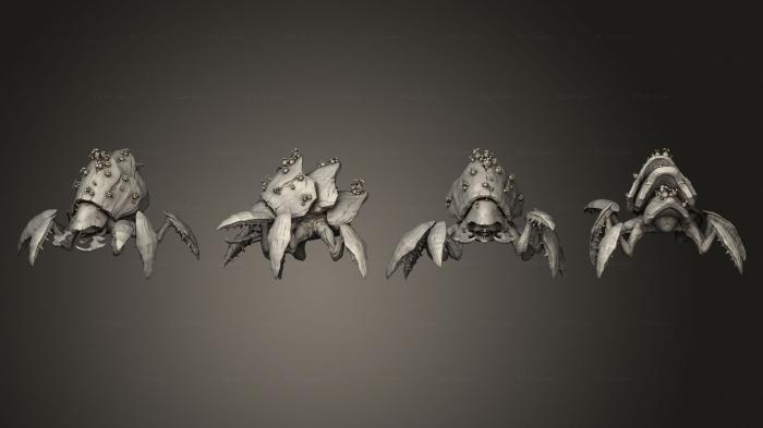 Статуэтки грифоны и драконы (Споровый жук Крупный, STKG_0483) 3D модель для ЧПУ станка