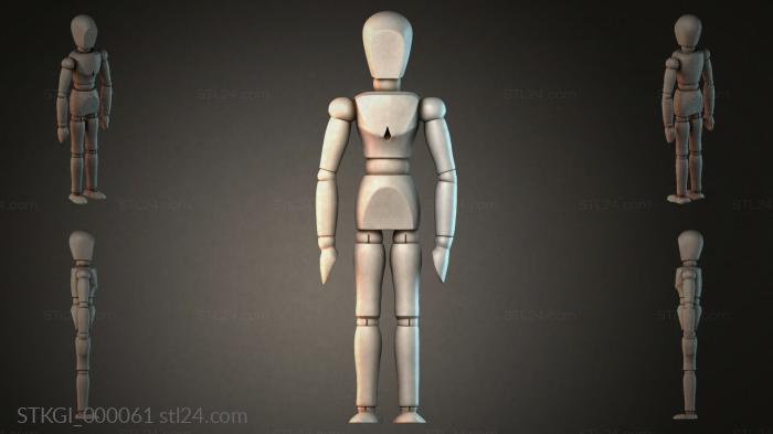 Statues of girls (STKGI_000061) 3D models for cnc