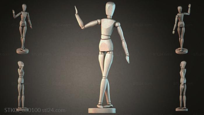 STKGI_000100 3d STL model