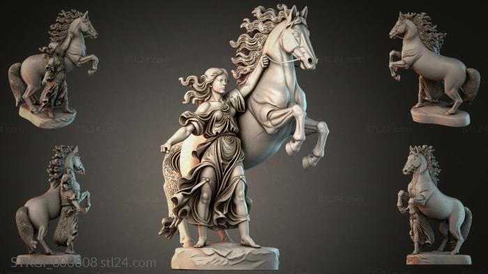 Statues of girls (STKGI_000808) 3D models for cnc
