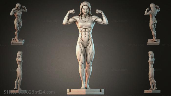 Statues of girls (STKGI_000828) 3D models for cnc