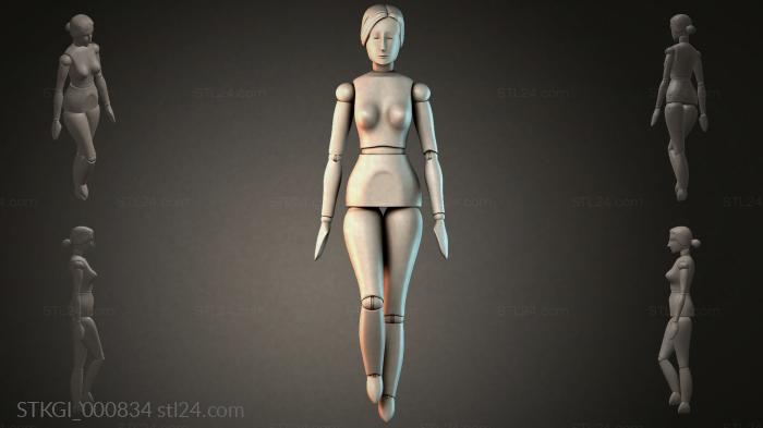 STKGI_000834 3d STL model
