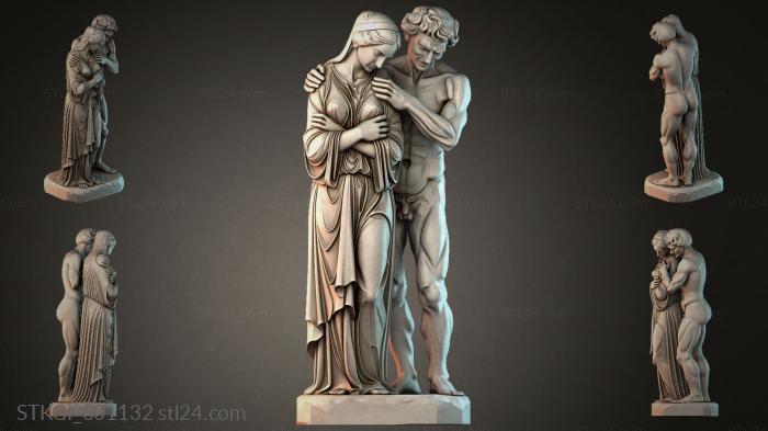 Statues of girls (STKGI_001132) 3D models for cnc